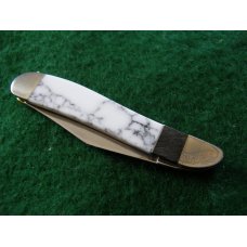 Mint White-Black lines Knife B.M.I. Cut Co USA Peanut Knife Mint White-Black lines Knife B.M.I. Cut Co USA Peanut Knife