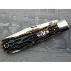 Schatt & Morgan Mountain Man Lock back – worm groove bone handles Schatt & Morgan Mountain Man Lock back – worm groove bone handles