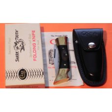 1977 Case xx Shark Tooth Folding Hunter P197 L SSP Knife w/ Sheath, Instructions and Orig Box - NOS 1977 Case xx Shark Tooth Folding Hunter P197 L SSP Knife w/ Sheath, Instructions and Orig Box - NOS