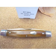 Schatt & Morgan Smooth Amber Bone Muskrat 1 of 30 Schatt & Morgan Smooth Amber Bone Muskrat 1 of 30