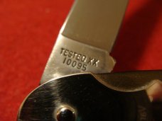 Case Classic "Barn Door Hinge" Mottled Brown 10095 Toothpick