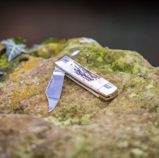 THE ASTOR CLASSIC STAG HANDLE POCKET KNIFE HANDMADE IN UK THE ASTOR CLASSIC STAG HANDLE POCKET KNIFE HANDMADE IN UK