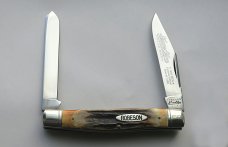 Stag Knife Set from IBCA 1995 Case 5354 Three Blade Trapper Robeson Shuredge Moose Mint Stag Knife Set from IBCA 1995 Case 5354 Three Blade Trapper Robeson Shuredge Moose Mint