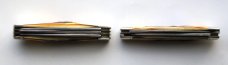 Stag Knife Set from IBCA 1995 Case 5354 Three Blade Trapper Robeson Shuredge Moose Mint Stag Knife Set from IBCA 1995 Case 5354 Three Blade Trapper Robeson Shuredge Moose Mint