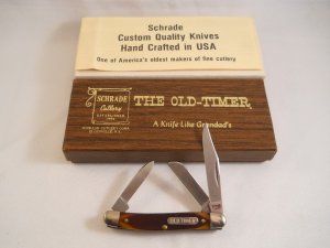 Schrade Old Timer 108OT NY USA Mint
