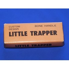 Taylor Cutlery Custom Design Little Trapper with Appaloosa Smooth Bone Handles in Original Box - NOS Taylor Cutlery Custom Design Little Trapper with Appaloosa Smooth Bone Handles in Original Box - NOS