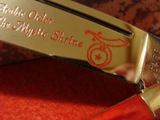 Case Classic Masonic Shrine Large Coke Bottle Hunter 61050