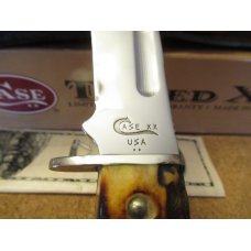 Case XX Stag Handle Fixed Blade  Pattern # 578-3 1/2 SS