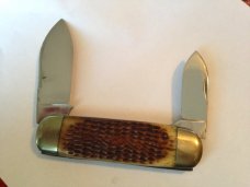 CASE XX SUNFISH / ELEPHANT TOE KNIFE; BONE HANDLES; 6250 STYLE CASE XX SUNFISH / ELEPHANT TOE KNIFE; BONE HANDLES; 6250 STYLE