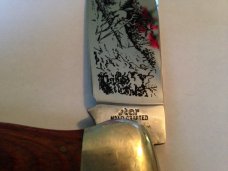 Simply Gorgeous - Model 2625 Classic Stag Trapper Fightin Bull by Wendell Carson Simply Gorgeous - Model 2625 Classic Stag Trapper Fightin Bull by Wendell Carson