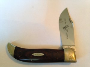 Case XX P172 (seven dots) — buffalo knife with wooden case