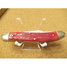 Schrade Walden Red Bone 3 Blade Stockman Pattern # 11897 R Schrade Walden Red Bone 3 Blade Stockman Pattern # 11897 R
