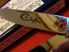 Case Classic Jumbo Trapper 5223 -1 of 223 with Beautiful Highly Textured Stag & Case Bowtie Shield