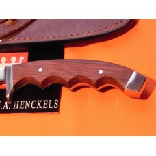 Vintage J A Henckels Zwillingswerk Integral Safari Skinning / Hunting knife w/ Sheath - Mdl# 2111 Vintage J A Henckels Zwillingswerk Integral Safari Skinning / Hunting knife w/ Sheath - Mdl# 2111