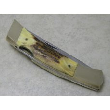 Gerber Portland, OR 97223 USA Stag Folding Sportsman II Lockback Knife & Pouch in Box