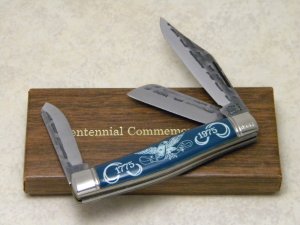 Parker Bicentennial Commemorative Stockman Knife Two Hundredth Anniversary 1775-1975 "U.S. Navy"