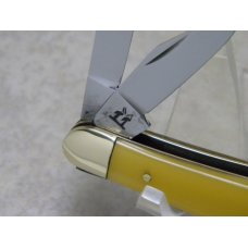 Kissing Crane Robt Klaas Solingen Germany Yellow 2736XIII Hand Crafted Whittler Knife c.1974 Kissing Crane Robt Klaas Solingen Germany Yellow 2736XIII Hand Crafted Whittler Knife c.1974