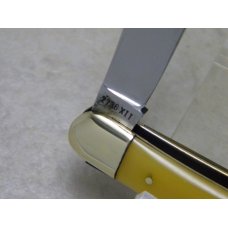 Kissing Crane Robt Klaas Solingen Germany Yellow 2736XIII Hand Crafted Whittler Knife c.1974 Kissing Crane Robt Klaas Solingen Germany Yellow 2736XIII Hand Crafted Whittler Knife c.1974