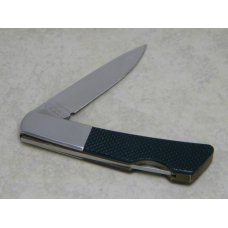 Gerber Portland Oregon Silver Knight by Sakai Japan Checkered Green Lockback Knife Gerber Portland Oregon Silver Knight by Sakai Japan Checkered Green Lockback Knife