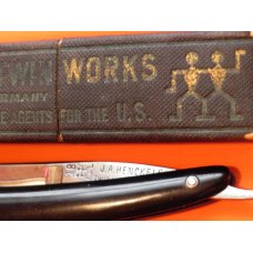 Vintage J A Henckels TwinWorks (Graef & Schmidt -Henckels USA Agent) #18 Straight Razor -NICE One