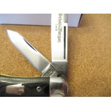 Schatt & Morgan Pattern # 376 Swell Center 2 Blade Jack Black Micarata 1 of 30 Schatt & Morgan Pattern # 376 Swell Center 2 Blade Jack Black Micarata 1 of 30