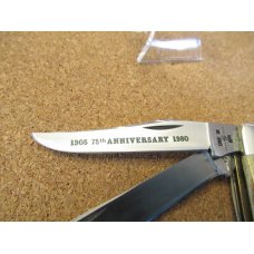 Case XX 1980 75 Anniversary  Stag Handle  Pattern # 5207