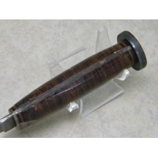 Western Boulder Colo. Stacked Leather WWII Mark 1 Fixed Blade Sheath Knife with Blued Blade Western Boulder Colo. Stacked Leather WWII Mark 1 Fixed Blade Sheath Knife with Blued Blade