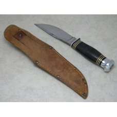 Kinfolks USA K380 Stacked Leather Fixed Blade Sheath Knife