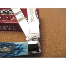 2002 Case XX Limited Edition Carbn Blue Trapper Pattern # 6254 SS  1 of 2500 