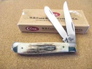 Case XX  Vintage Stag Pattern # V5207 Trapper  1999