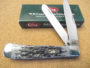 2001 Case XX Pitch Black Trapper Pattern # 6254 SS