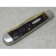 Case USA 1986 Great American Statesman George Washington 6254 Bone Trapper Knife & Coin in Box 
