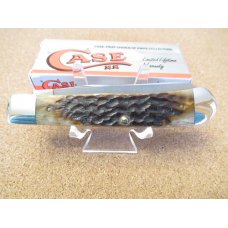 1992 Case XX Bone Handle Trapper Pattern # 6254 SS Satin Finish Blades