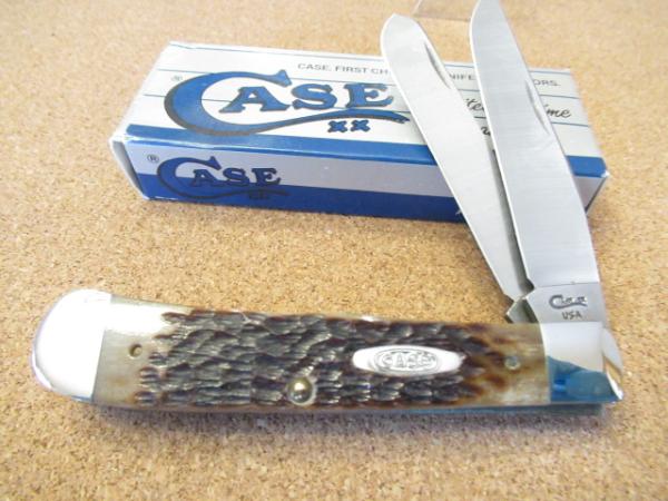 1994 Case XX Bone Handle Trapper Pattern 6254 SS 1994 Case XX Bone Handle Trapper Pattern 6254 SS