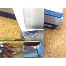 1994 Case XX Bone Handle Trapper Pattern 6254 SS 1994 Case XX Bone Handle Trapper Pattern 6254 SS