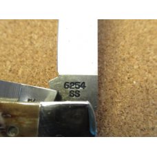 1994 Case XX Bone Handle Trapper Pattern 6254 SS 1994 Case XX Bone Handle Trapper Pattern 6254 SS