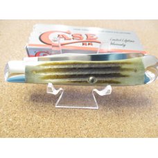 1996 Case XX Green Bone Handle Trapper Pattern # 6254 SS 1996 Case XX Green Bone Handle Trapper Pattern # 6254 SS