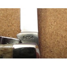 1989 Case XX Brown Bone Trapper Pattern 6254 1989 Case XX Brown Bone Trapper Pattern 6254