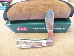 2006 Case XX Toney Bose Stag Handle Cotton Sampler Pattern TB512006  ATS -34