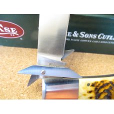 2007 Case XX Toney Bose Antique Bone Swing Guard Lock Back Pattern TB612007 ATS-34 2007 Case XX Toney Bose Antique Bone Swing Guard Lock Back Pattern TB612007 ATS-34