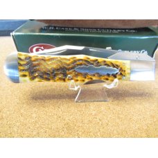 2007 Case XX Toney Bose Antique Bone Swing Guard Lock Back Pattern TB612007 ATS-34 2007 Case XX Toney Bose Antique Bone Swing Guard Lock Back Pattern TB612007 ATS-34