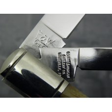 Schatt & Morgan File & Wire, 042262, Slim Coke Bottle, worm groove bone Schatt & Morgan File & Wire, 042262, Slim Coke Bottle, worm groove bone