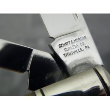 Schatt & Morgan File & Wire, 042262, Slim Coke Bottle, worm groove bone Schatt & Morgan File & Wire, 042262, Slim Coke Bottle, worm groove bone