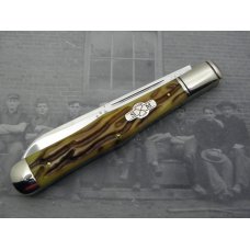 Schatt & Morgan File & Wire, 042262, Slim Coke Bottle, worm groove bone Schatt & Morgan File & Wire, 042262, Slim Coke Bottle, worm groove bone