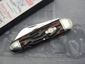 Schatt & Morgan File & Wire, 043213, Wildcat Driller Whittler, worm groove bone