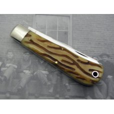 Schatt & Morgan File & Wire, 04213T, Large Trapper, worm groove bone Schatt & Morgan File & Wire, 04213T, Large Trapper, worm groove bone
