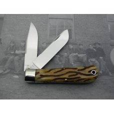 Schatt & Morgan File & Wire, 04213T, Large Trapper, worm groove bone Schatt & Morgan File & Wire, 04213T, Large Trapper, worm groove bone
