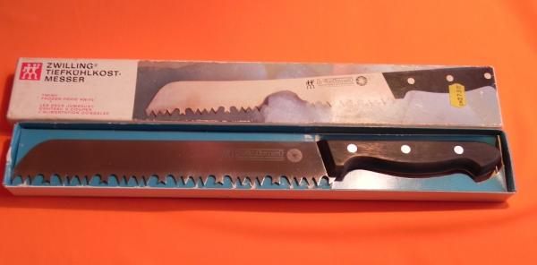 Vintage J A Henckels "Friofrost" Frozen Food Knife or Hunting/Skinning Saw Knife -Solingen Germany Vintage J A Henckels "Friofrost" Frozen Food Knife or Hunting/Skinning Saw Knife -Solingen Germany