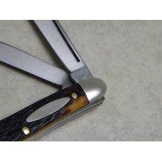 Schrade NY USA 808 Delrin Small Serpentine Stockman Knife in Tube Schrade NY USA 808 Delrin Small Serpentine Stockman Knife in Tube