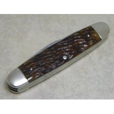 Wards Made in USA 450 Jigged Bone "Master Quality" Punch Blade Cattle Stockman Knife 